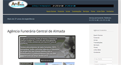 Desktop Screenshot of funerariacentraldealmada.com